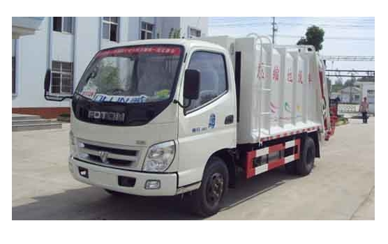 福田汽车奥铃垃圾车（国四） ZLJ5080ZYSBE4型