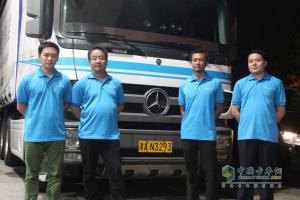 百公里油耗26.5升 奔驰卡车-杭州-广州油耗实测完美结束