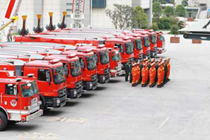 绍兴消防4千万购置消防车
