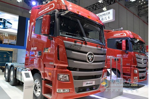 福田戴姆勒欧曼GTL高顶高地板6系6X4万博体育app下载入口（超能版）