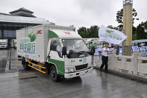 江铃轻卡用5.3L百公里油耗诠释低碳概念