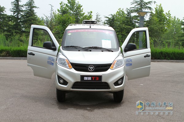 时代汽车 伽途T3 载货汽车 双排平板