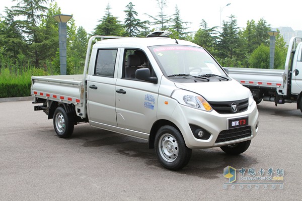 时代汽车 伽途T3 载货汽车 双排平板