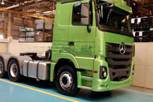 巴西奔驰推出新款Actros卡车 亮点不足