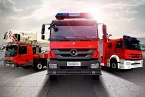 新势力 奔驰将携逾二十款底盘消防车星耀2015中国消防展