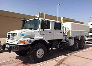 梅赛德斯-奔驰赛托斯6X6应急救援车助力安普