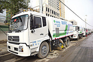 36辆东风底盘环卫特种车落户城关区