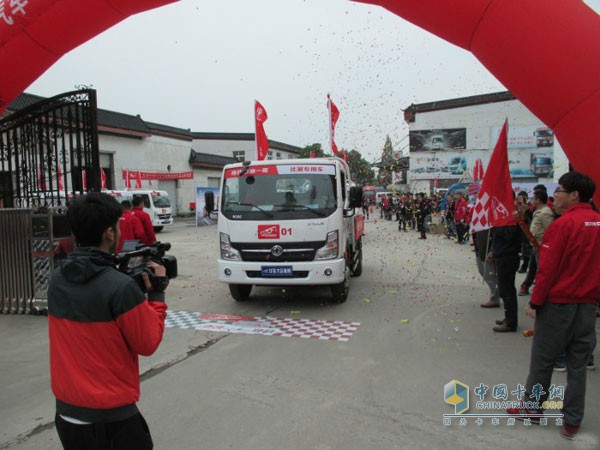 东风轻卡首届中国卡友节油挑战赛复赛 