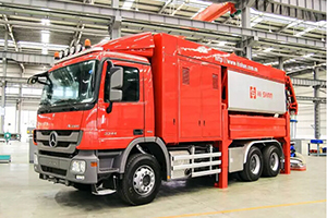 环保清污的新思维 奔驰Actros 3344 6×4环保挖掘抽吸车