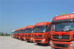 东风商用车LNG燃气车批量交付云梦