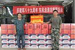 东风商用车：酷暑送清凉 拥军情意长 