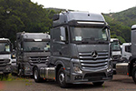 物流+工程全面涉足 香港车库邂逅奔驰欧6系列4款卡车