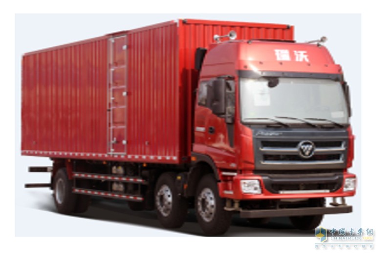 福田时代 瑞沃Q9 270马力 6X2 8.6米栏板载货车