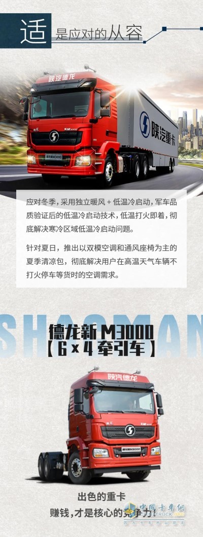 德龙新M3000 6×4万博体育app下载入口