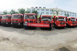 烟台物流企业批量订购东风商用车