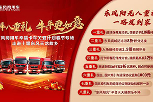 致敬卡车人，走进东风天龙故乡，东风商用车幸福卡车迎春出发！