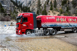 挑战川藏线巅峰之旅   东风天龙旗舰王者版驾到