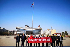 东风天龙晋北市场五一期间获订单36台 小批量开始交付