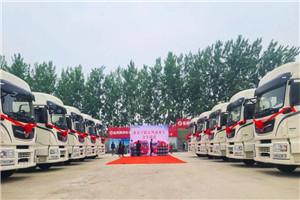 精准聚焦客户需求  10台东风天龙KX交付江苏快递客户