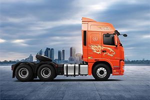 大运重卡轻量化国六版 运输启程赚钱