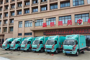 助力学生餐高效配送   奥铃M卡备受信赖