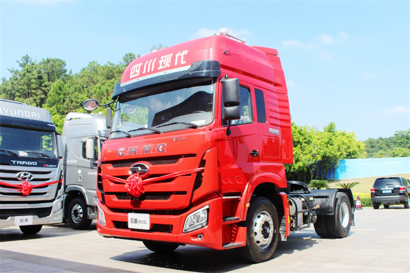 四川现代 致道800W重卡 310马力 4X2 国五万博体育app下载入口(CNJ4180KPG36V)