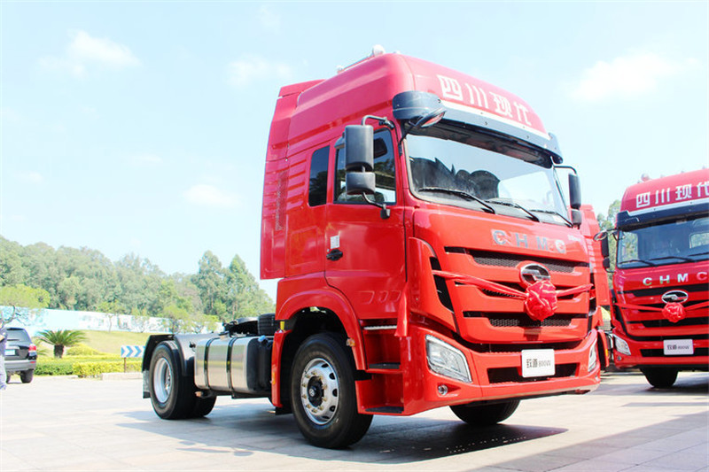 四川现代 致道800W重卡 310马力 4X2 国五万博体育app下载入口(CNJ4180KPG36V)