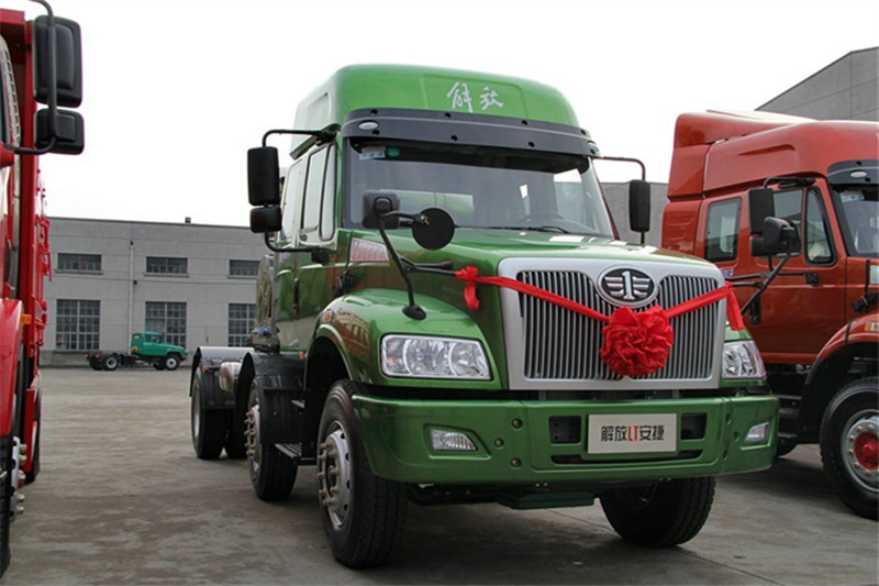 一汽解放柳特 新安捷(L5R)重卡 350马力 6X2 国五LNG万博体育app下载入口(CA4252N2E5R5T3A90)