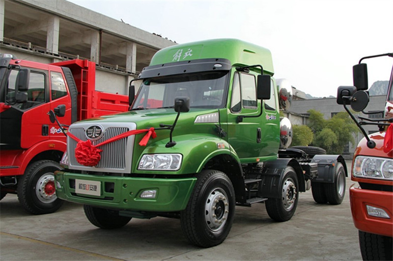 一汽解放柳特 新安捷(L5R)重卡 350马力 6X2 国五LNG万博体育app下载入口(CA4252N2E5R5T3A90)