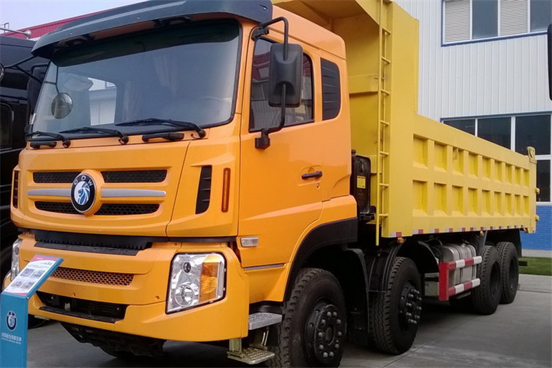重汽王牌 W5G重卡 340马力 8X4 8.6米 国四自卸车(CDW3317A1S4