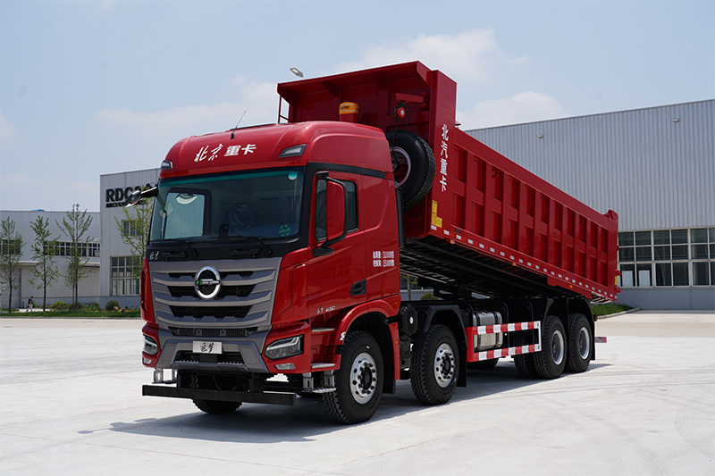 北汽重卡 追梦 440马力 8×4 国六 7米 砂石料自卸车（BJ3310D6DP-01） 