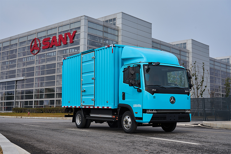 三一集团 三一轻卡 60kW 4×2 纯电动 厢式载货车（HQC5040XXY0QDBEV）