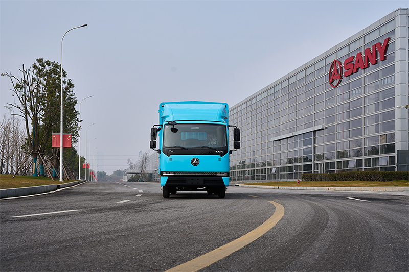 三一集团 三一轻卡 60kW 4×2 纯电动 厢式载货车（HQC5040XXY0QDBEV）